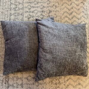 Primark Charcoal Accent Pillows
